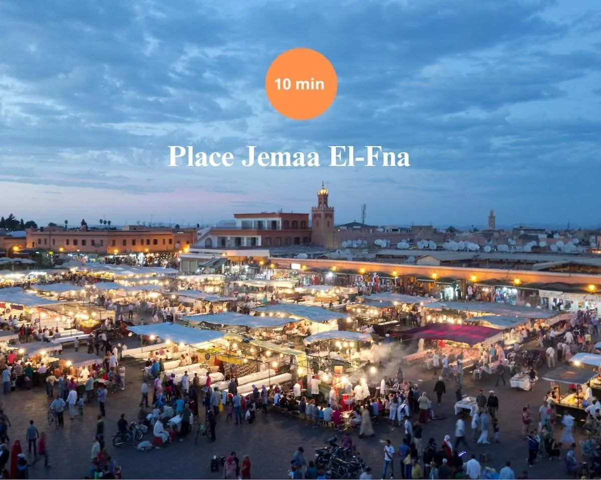 شقة Marrakchi Atelier Downtown Marrakech مراكش 0*,